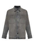 FENDI patch-pocket denim jacket