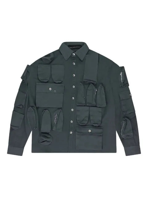 Who Decides War pocket tech jacket