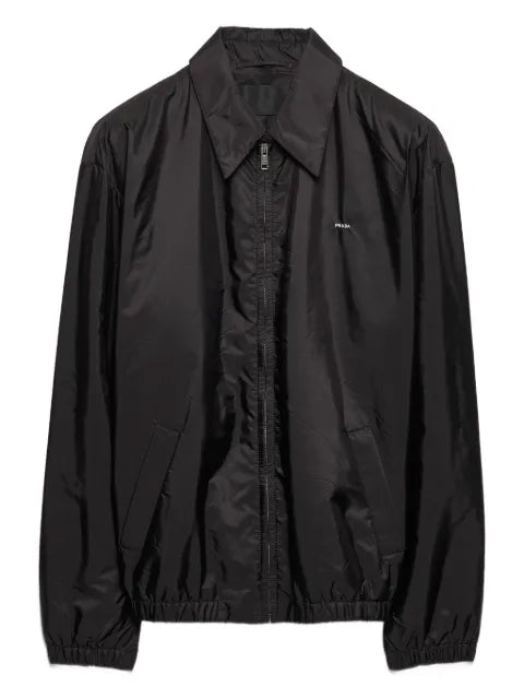 Prada shirt-style collar padded jacket