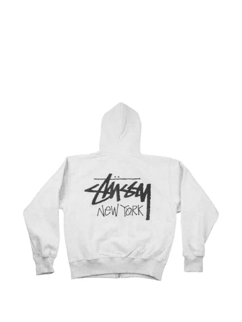 Stüssy zip-up hooded jacket