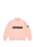 Supreme flag-detail half-zip sweatshirt