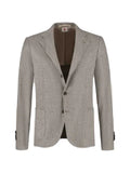 Luigi Borrelli plaid two-button blazer