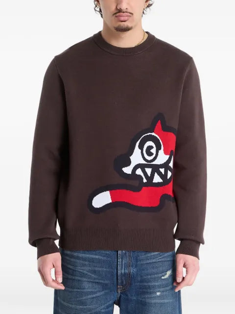 Billionaire Boys Club - Ice Cream Running Dog crew-neck sweater