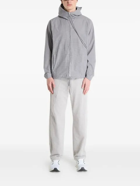 Post Archive Faction Opening hooded zip jacket