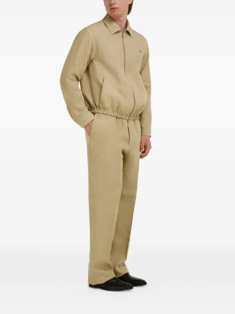 Ferragamo linen blouson