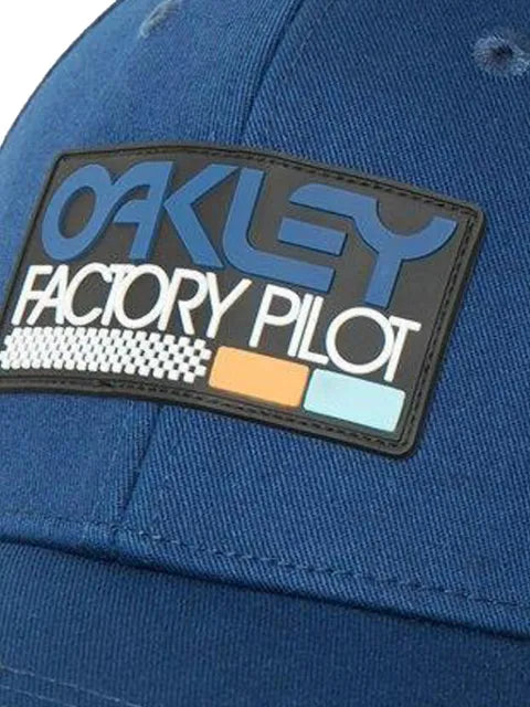 Oakley Tincan rubber-patch baseball cap