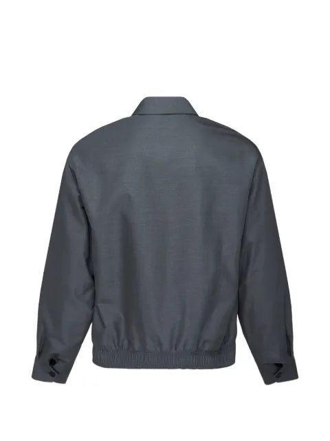 visvim Kluane Swing embroidered-logo jacket