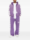 SECND SLF star-print zip-up hoodie