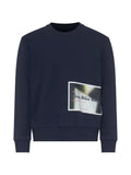 MM6 Maison Margiela patch cotton sweatshirt