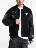 Pleasures Zero Pleasures varsity jacket