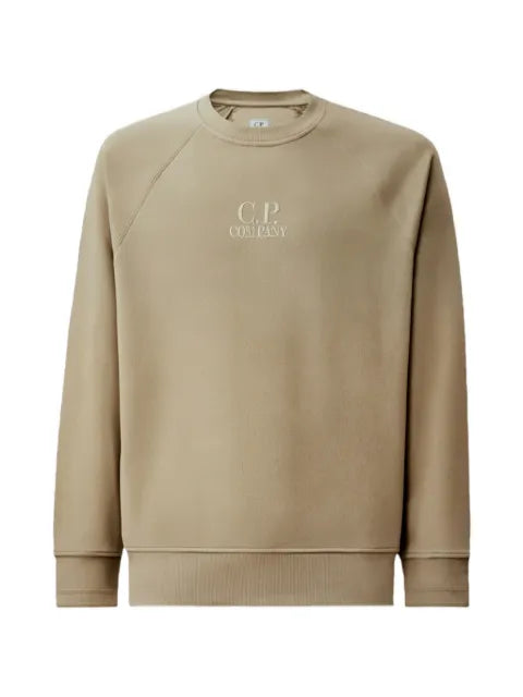 C.P. Company logo-embroidered raglan-sleeve sweatshirt