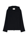 RETORI knitted zip-up hoodie