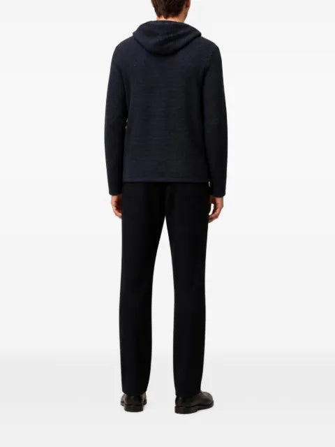 RETORI knitted zip-up hoodie