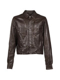 Rick Owens Tower Alice JKT in grease tumbled lamb