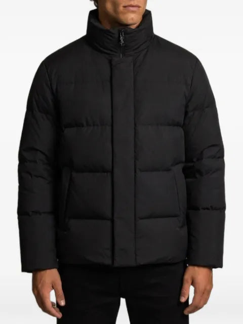 Saint Laurent high-collar puffer jacket