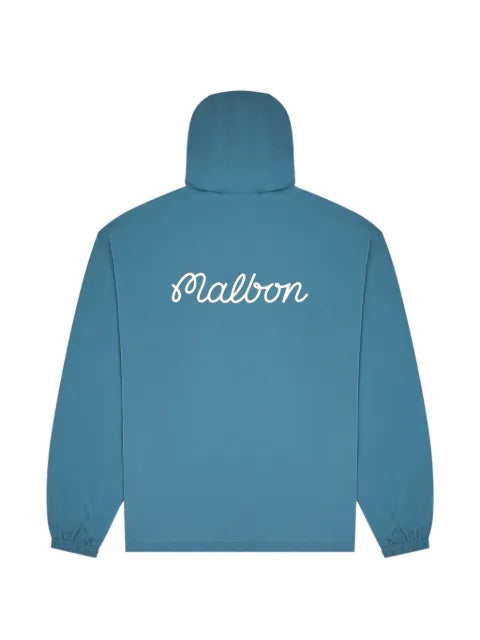 Malbon Golf Bridge logo-print hoodie