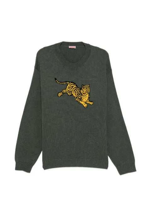 Kenzo tiger-motif sweater