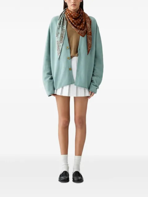 Guest In Residence button-fastening cashmere oversized cardigan