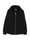 Moose Knuckles Bunny logo-patch hoodie