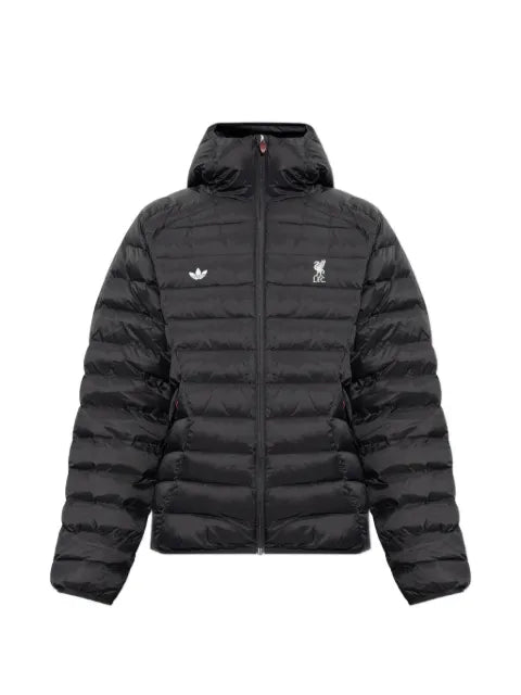 adidas x Liverpool FC hooded quilted jacket