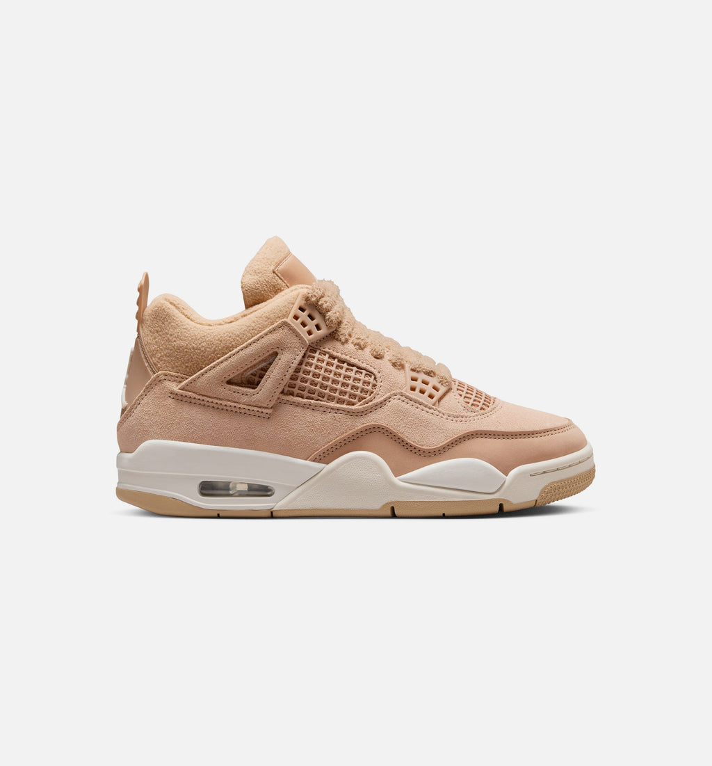 Air Jordan 4 Retro Cozy Girl Women's Shoes - Hemp Light Orewood Brown