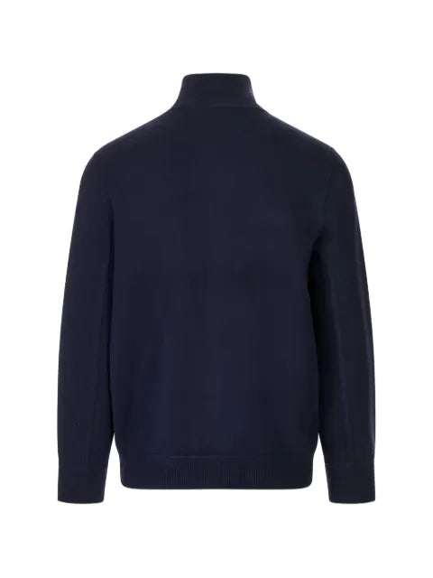 Montecore zip-up high-neck sweater