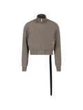Rick Owens DRKSHDW zip-up cropped bomber jacket