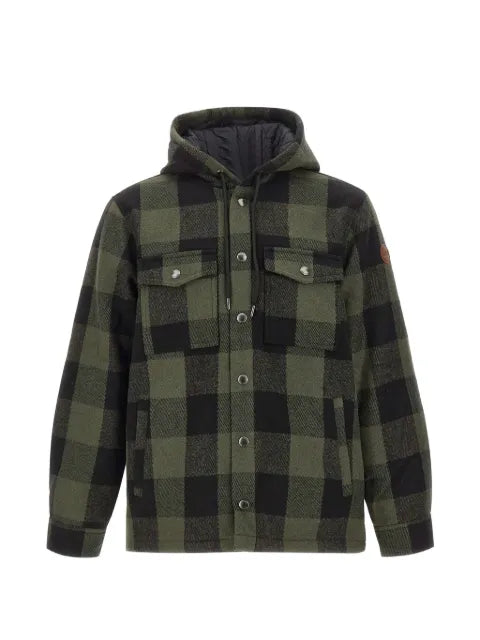 Colmar plaid flannel shirt jacket