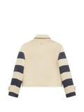 Kenzo striped-sleeve jacket