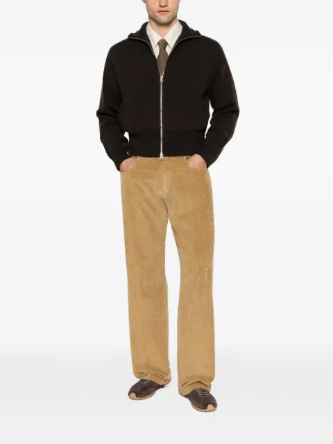 extreme cashmere N°385 Xtra Cute zip-up cardigan