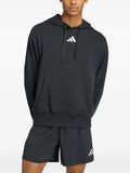 adidas graphic-print drawstring hoodie