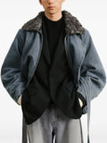 CROQUIS raglan-sleeve denim jacket