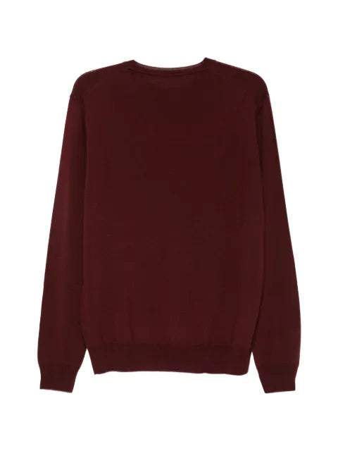 Corneliani crew-neck knitted sweater