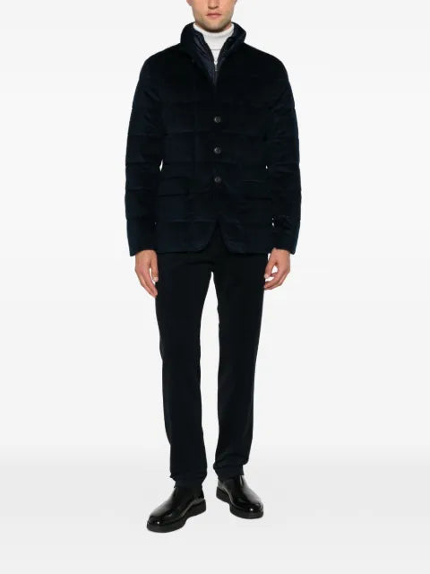 Fay quilted corduroy jacket