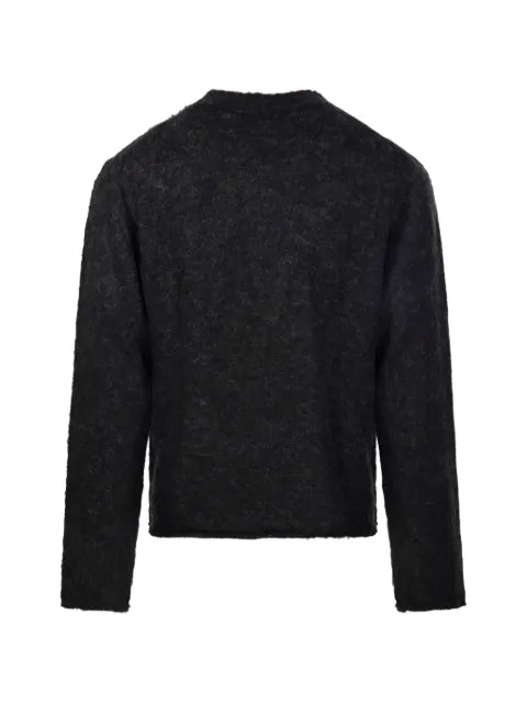 Diana Studio button-fastening brushed sweater