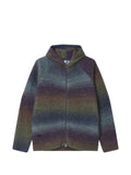 izzue gradient-effect zip-up hoodie