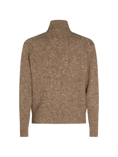 Auralee quarter-zip sweater