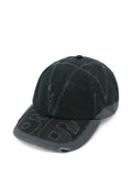 Vans x Slam Jam barbed-wire distressed baseball cap