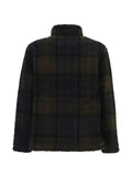Barbour tartan-fleece jacket