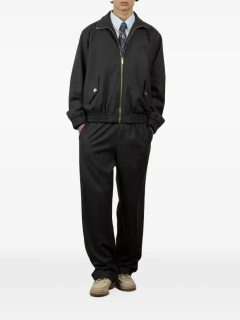 Drôle De Monsieur grey flannel jacket