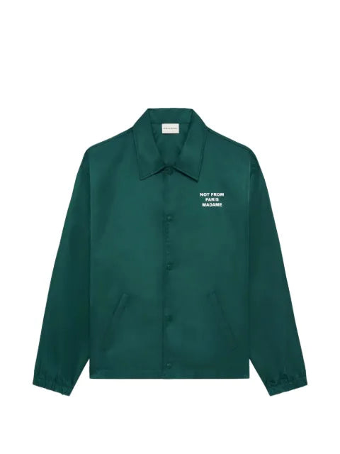 Drôle De Monsieur slogan-print jacket