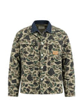 Replay Welder camouflage-printlogo-patch overshirt