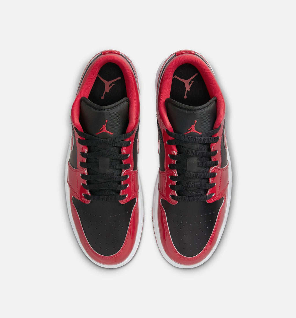 Air Jordan 1 Low SE Black & Varsity Red Men’s Shoes