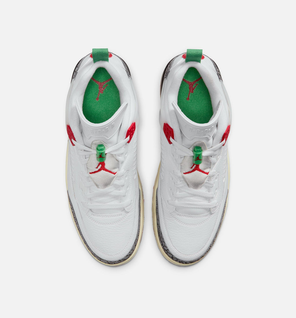 Jordan Spizike Low - Men's Lifestyle Sneaker (White/Black/Sail/Varsity Red)