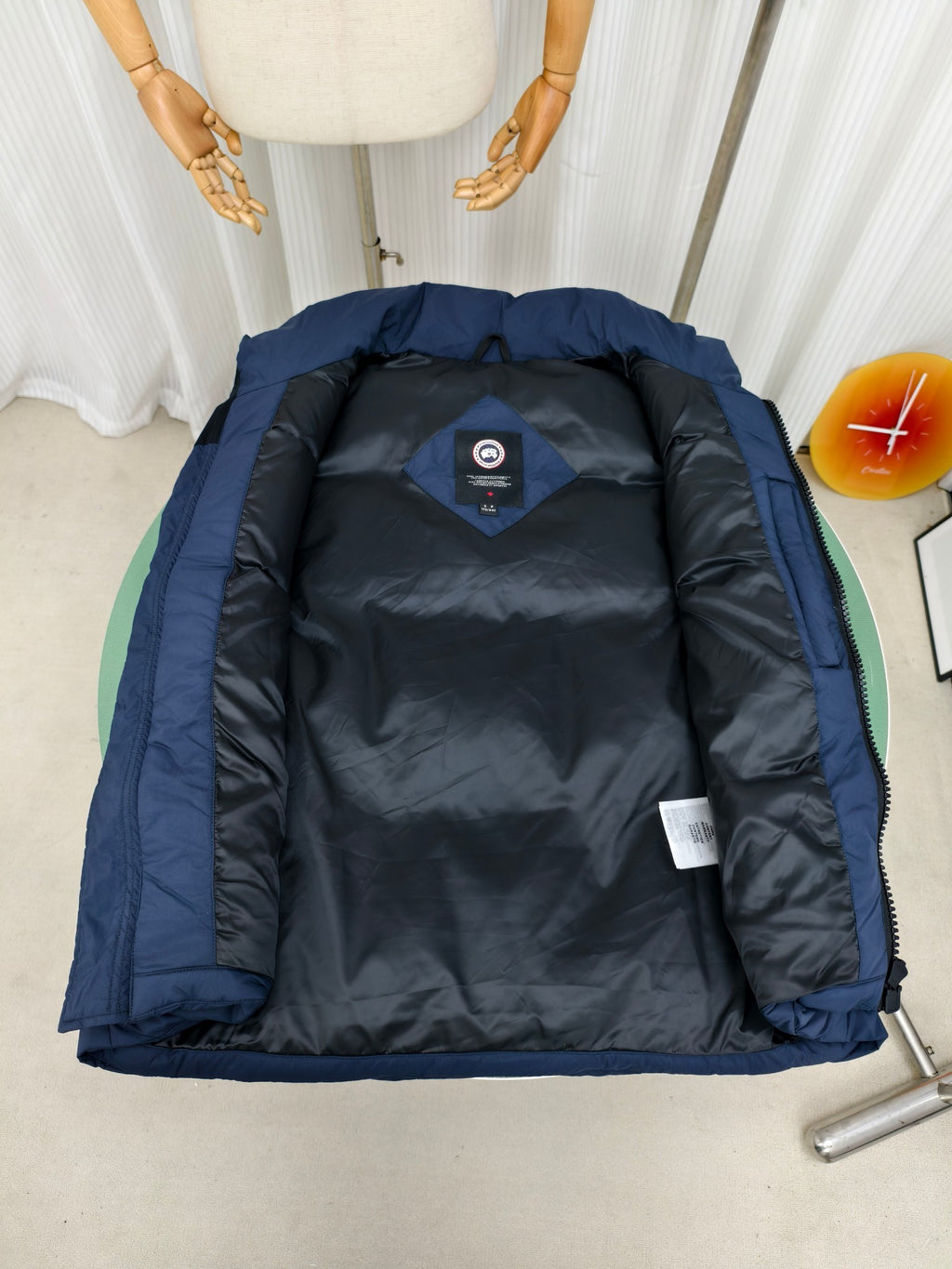 Canada Goose Navy Blue Stand-Collar Puffer Vest