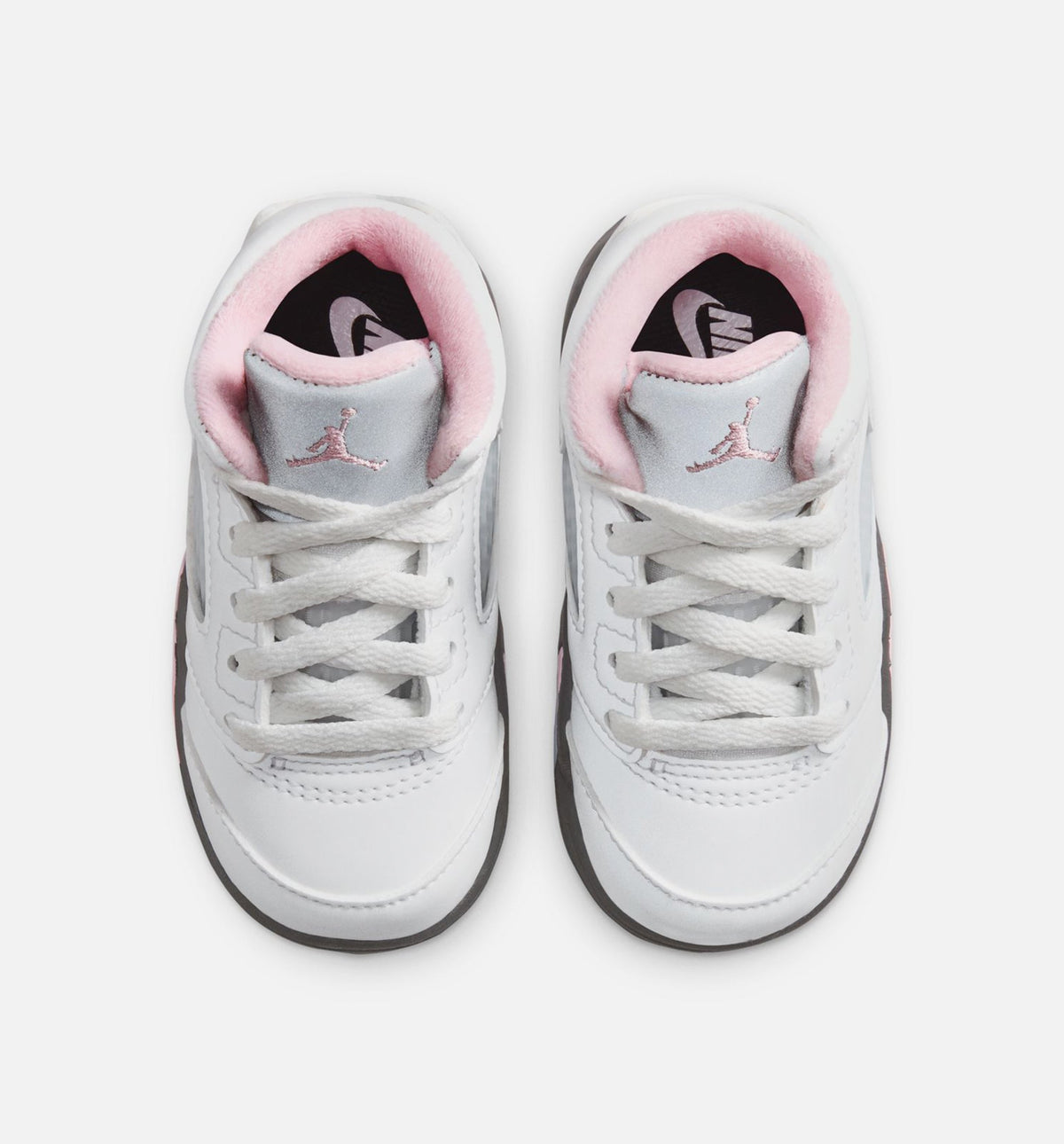 Air Jordan 5 Retro "Medium Soft Pink" Infant/Toddler Shoe – White/Black/Medium Soft Pink