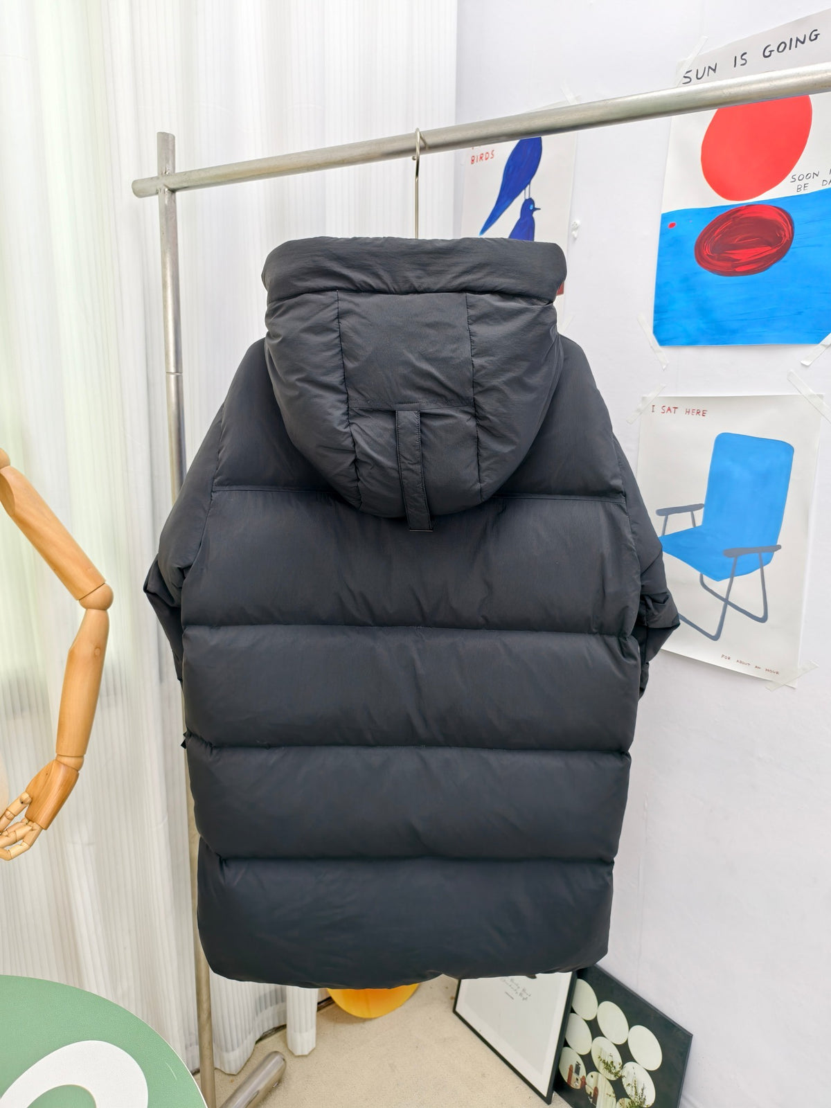 Canada Goose Hooded Puffer Jacket with Wide Quilting