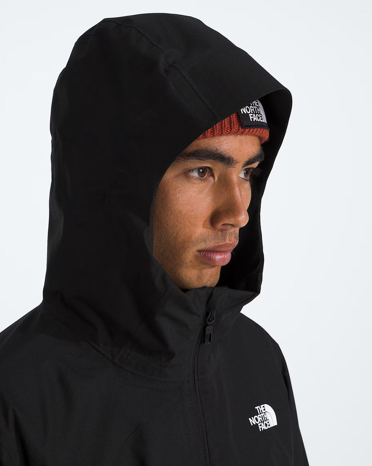 The North Face Black Hooded Zip-Up Jacket