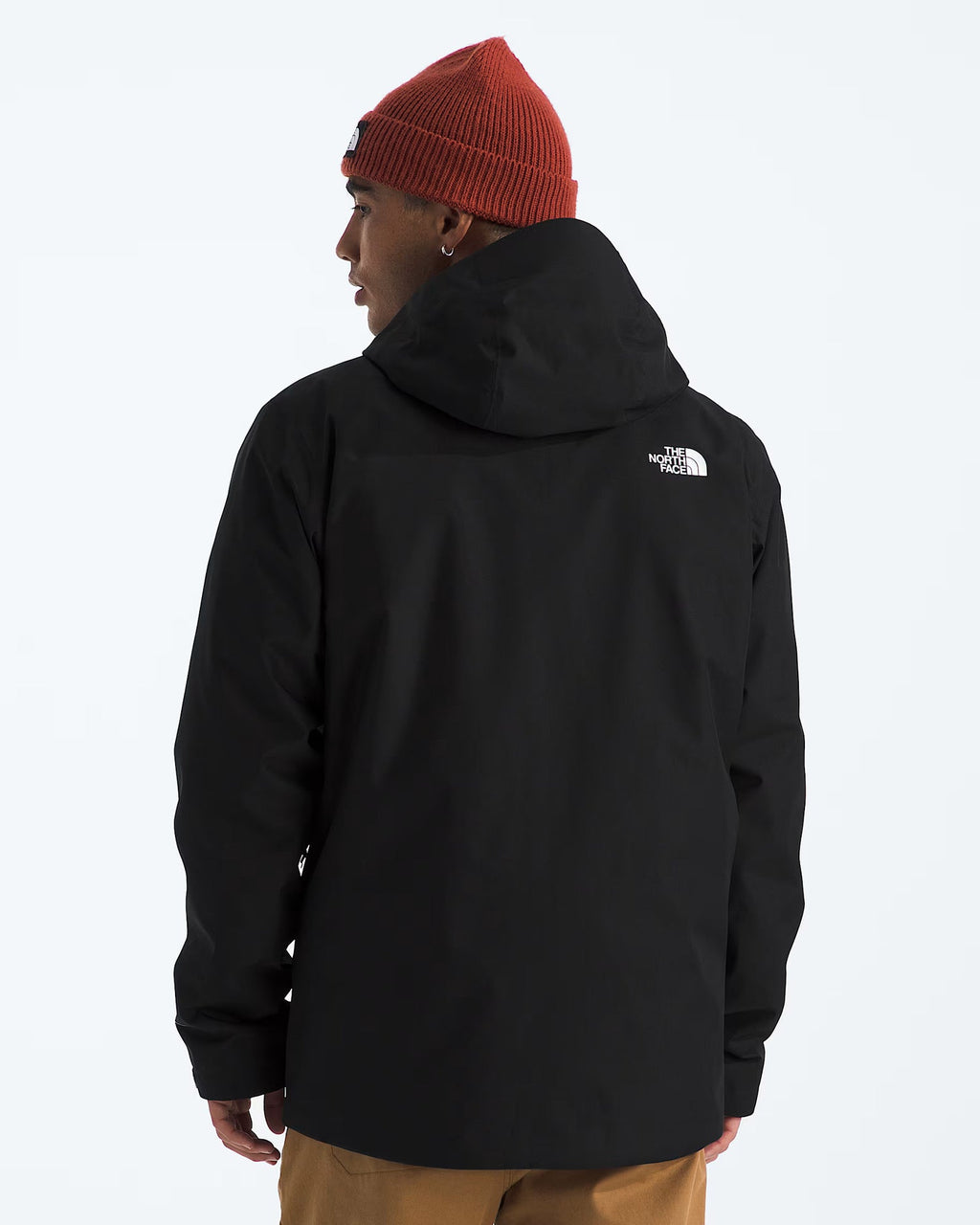The North Face Black Hooded Zip-Up Jacket
