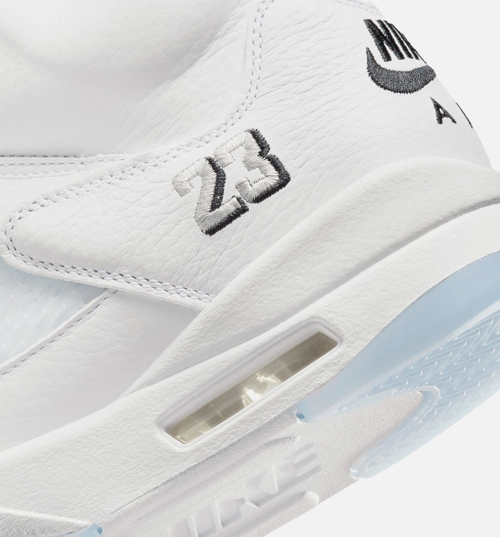 Air Jordan 5 Retro OG "White Metallic" Men's Shoe – White/Metallic Silver/Black